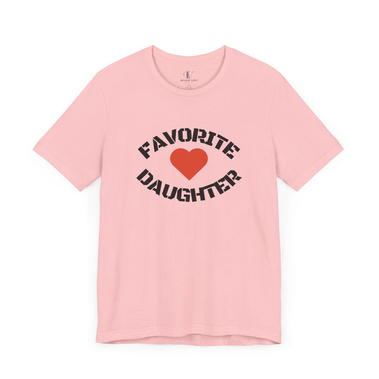 Favorite Daughter Tee T-Shirt Printify Pink XS