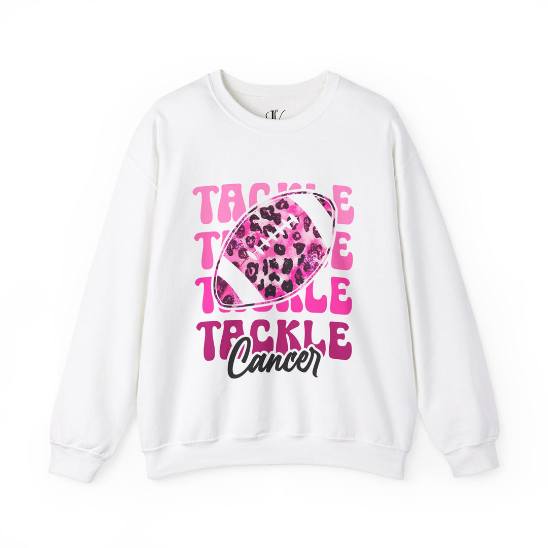 Tackle Breast Cancer Football Sweatshirt