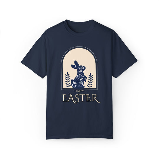 Easter Bunny T-shirt T-Shirt Printify Navy S