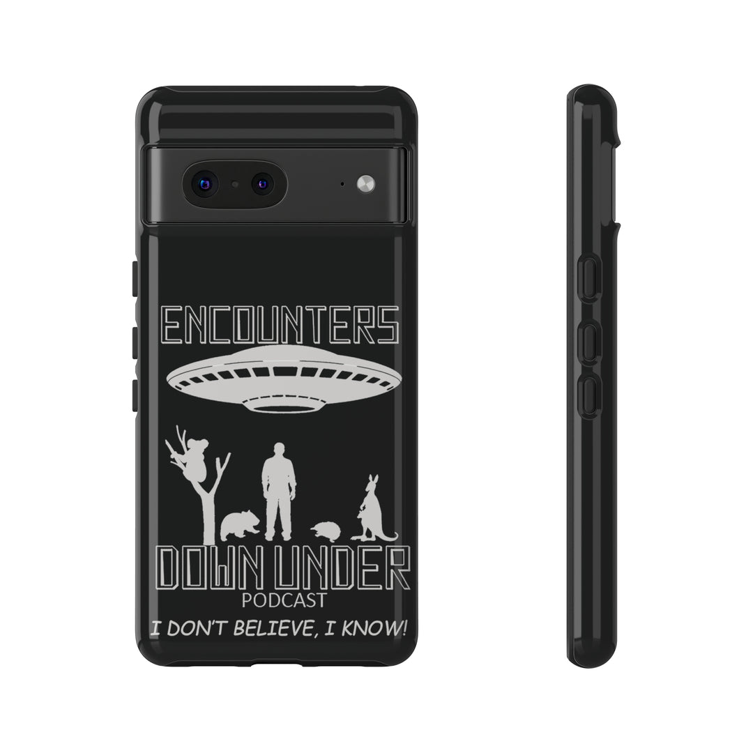 Encounters Down Under Podcast Tough Cases - Protect Your Tech Phone Case Google Pixel 7 Glossy 