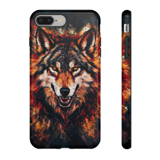 Wolf Tough Cases - Powerful and Vibrant Wolf Phone Case Printify