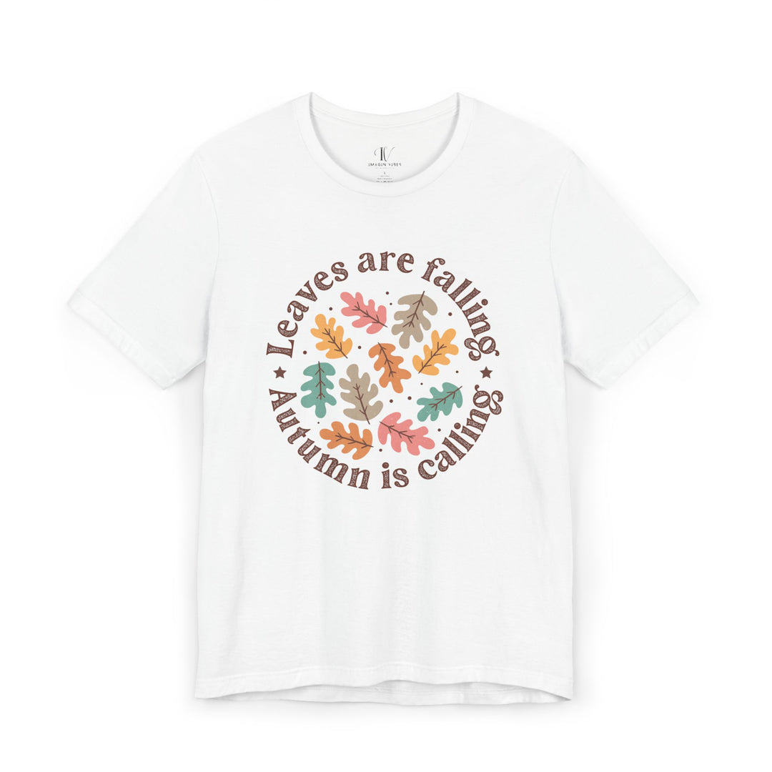 Leaves Are Falling: Autumn Boho T-Shirt