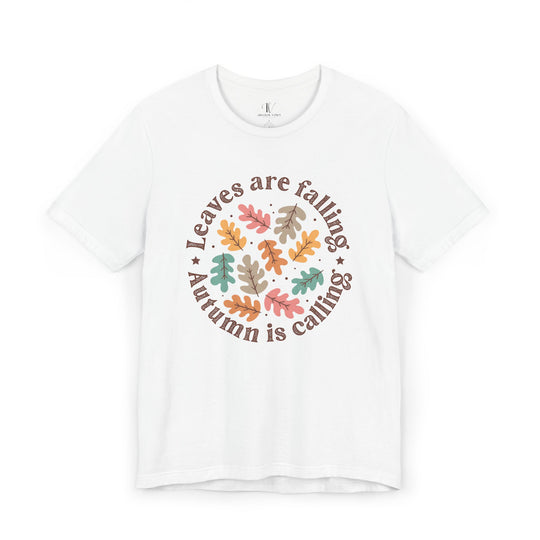 Leaves Are Falling: Autumn Boho T-Shirt