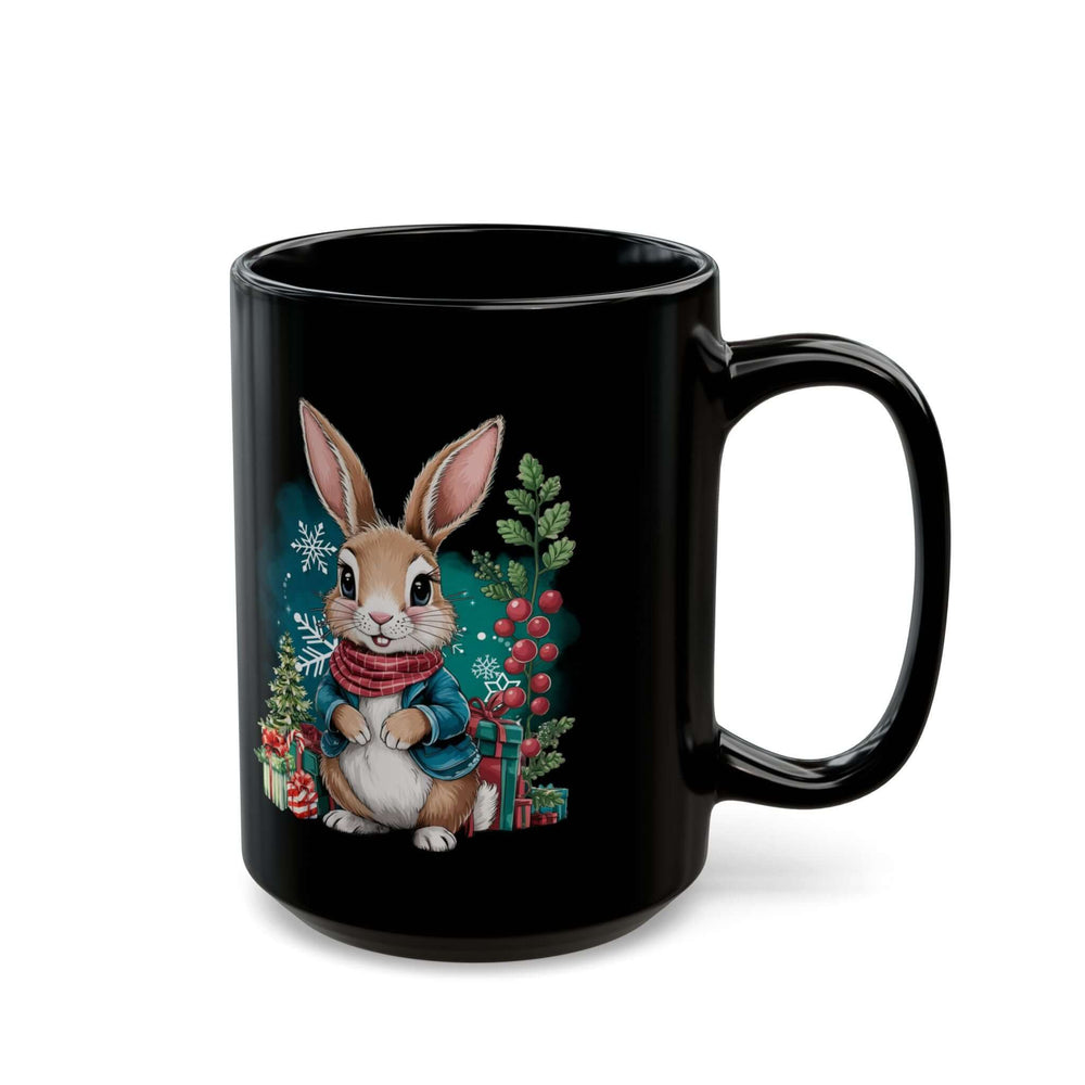 Mug - Festive Bunny Holiday Cheer Design