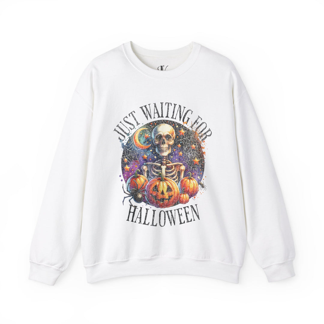 Just Waiting For Halloween Crewneck Sweatshirt