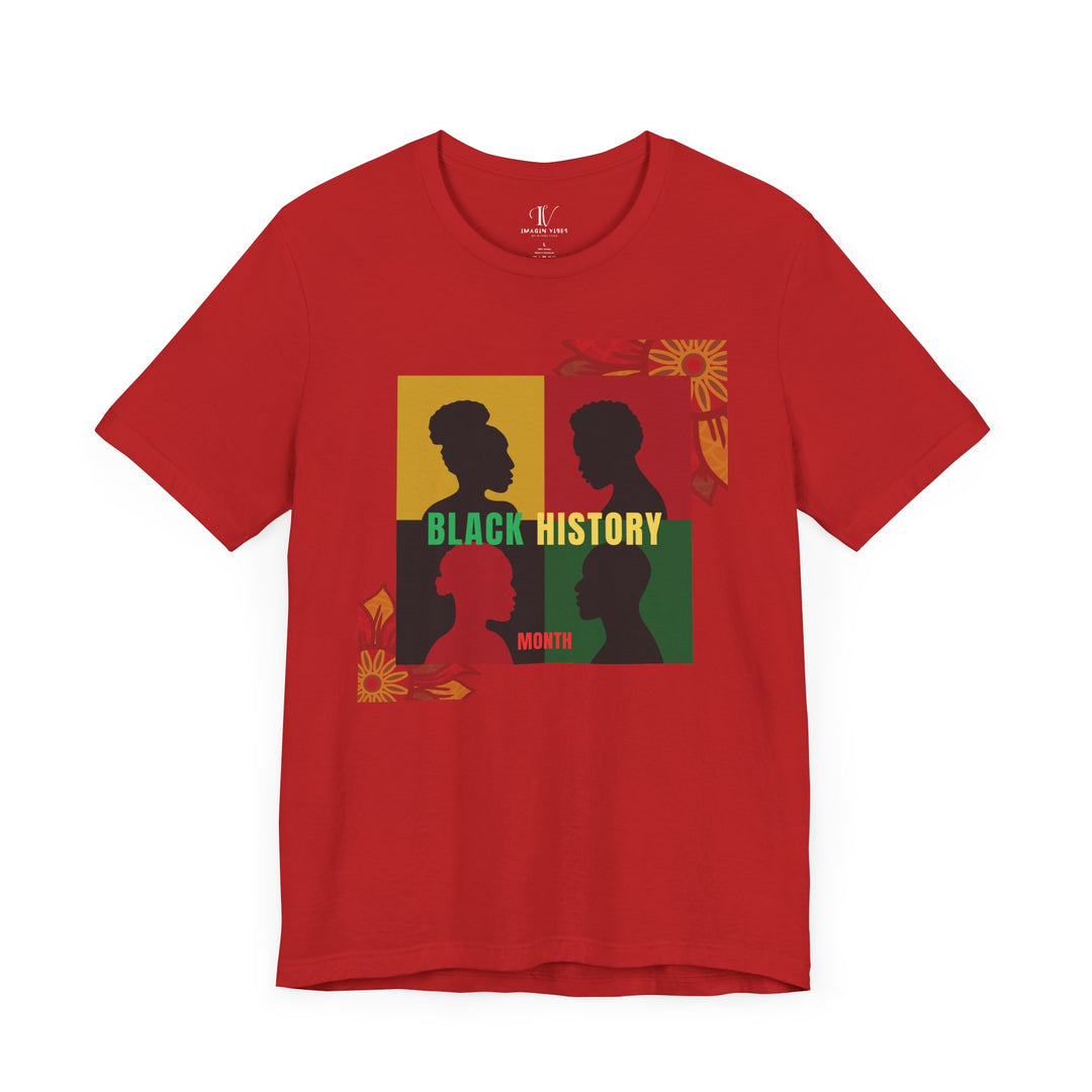 Pan-African Colors T-Shirt T-Shirt Printify Red XS