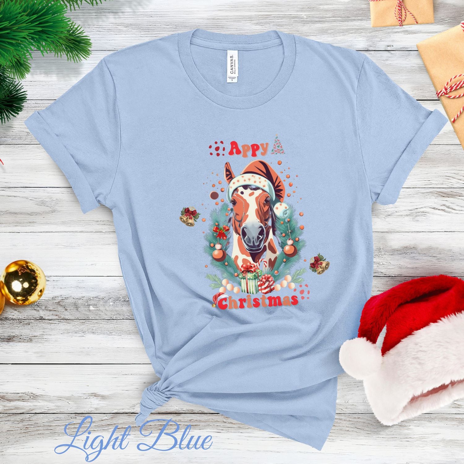 Appaloosa Gift, Appaloosa Tee, Christmas Horse T-shirt, Appaloosa Horse T-Shirt   