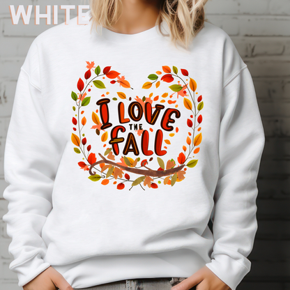 Cute Autumn Sweater Jumper | Unisex Relaxed Fit Sweatshirt for Fall Lovers I Love The Fall Sweatshirt   