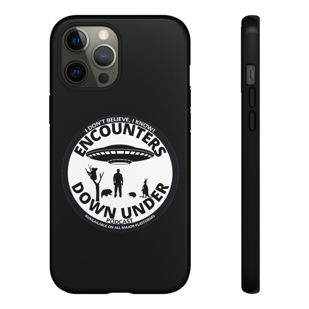 Encounters Down Under Podcast Tough Cases - Protect Your Tech with Podcast Swag Phone Case iPhone 12 Pro Max Glossy 