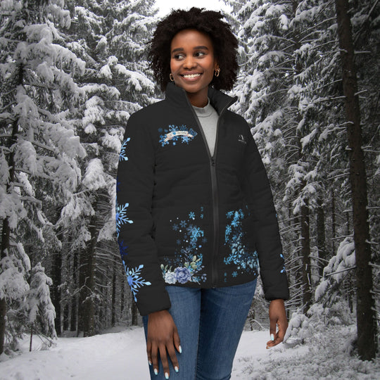 Snowflakes and Chill Puffer Jacket