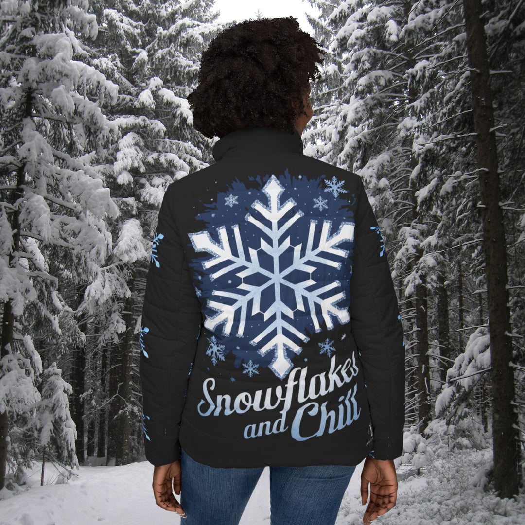 Snowflakes and Chill Puffer Jacket
