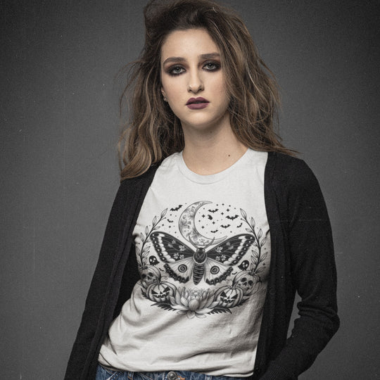 Gothic Moth Tee