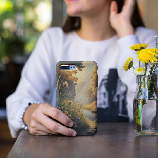 Impressionist Landscape Tough Case Phone Case Printify