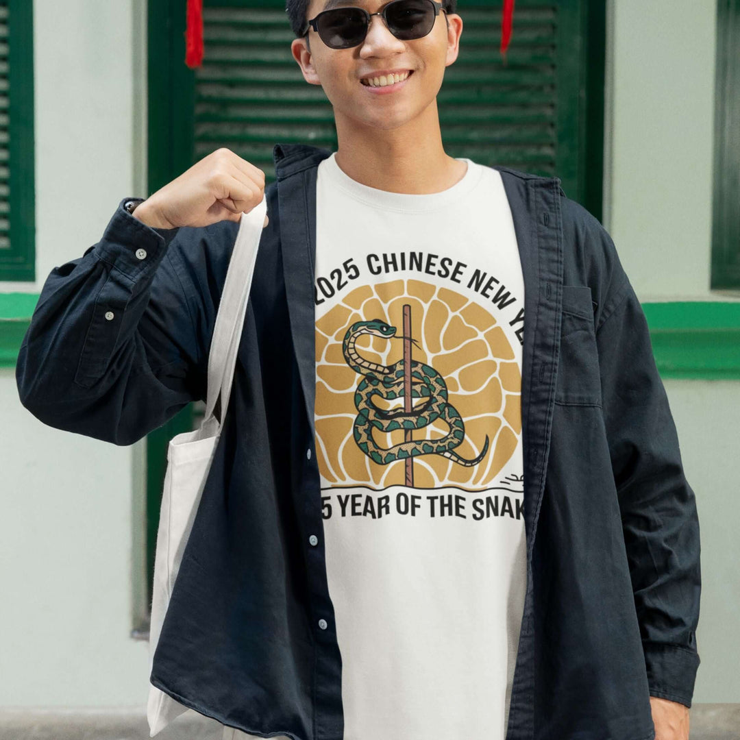 Chinese New Year 2025 Unisex T-Shirt T-Shirt Printify