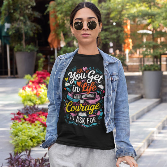 Motivational Quote Garment-Dyed T-shirt T-Shirt Printify