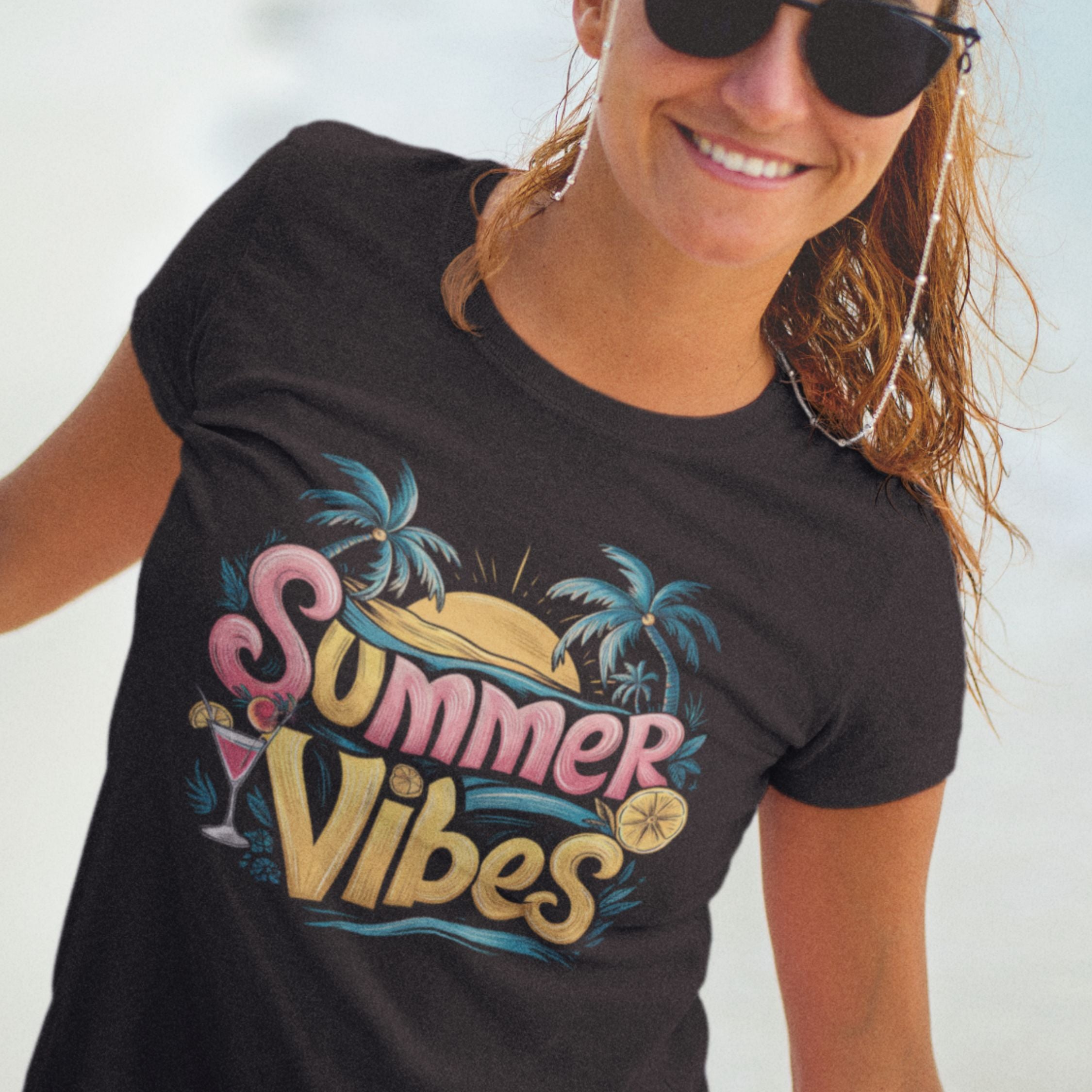 Summer Vibes T-Shirt T-Shirt Printify