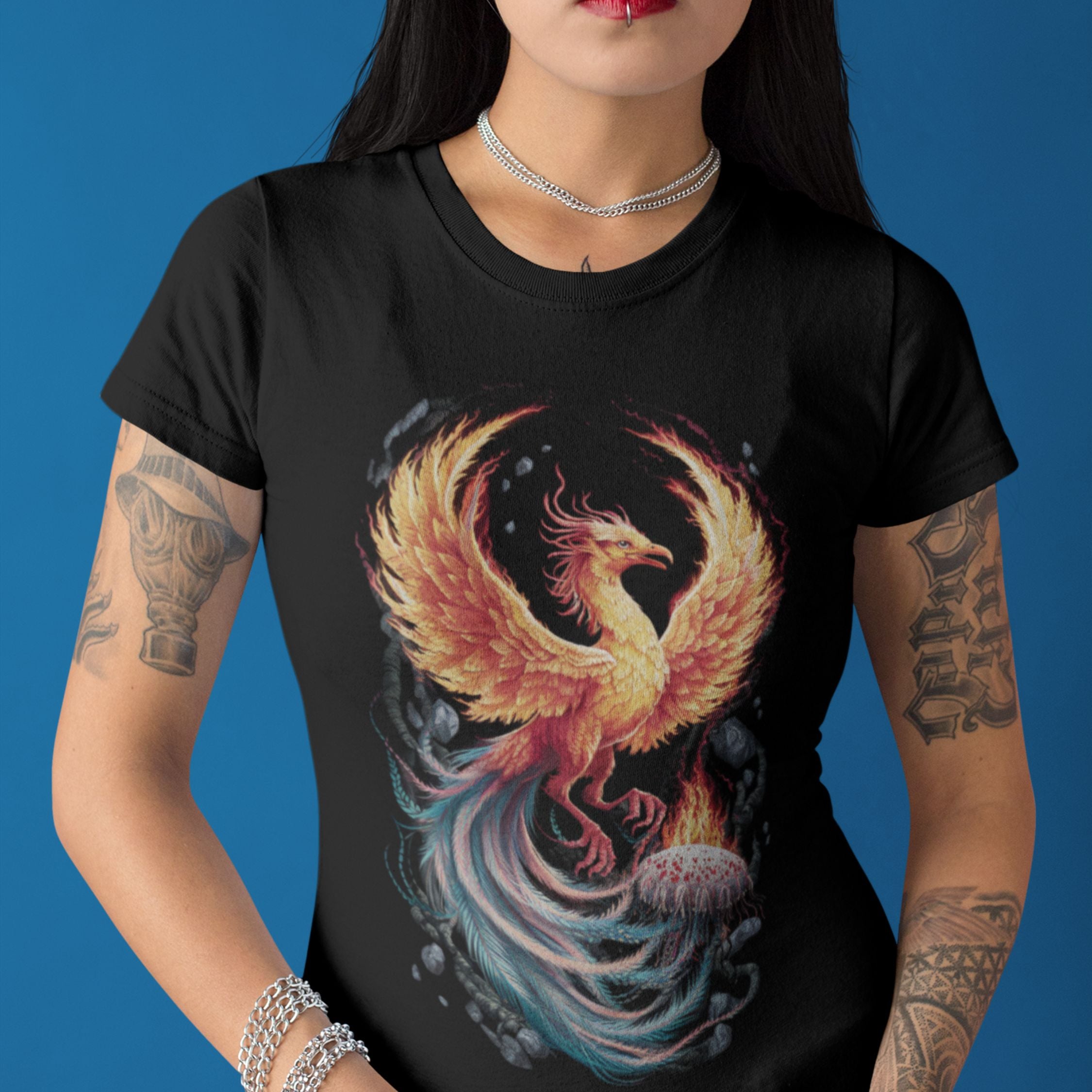 Phoenix Rising Unisex T-shirt T-Shirt Printify