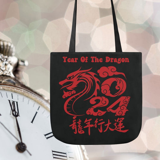 2024 Year of the Dragon Tote Bag - Imagin Vibes - 