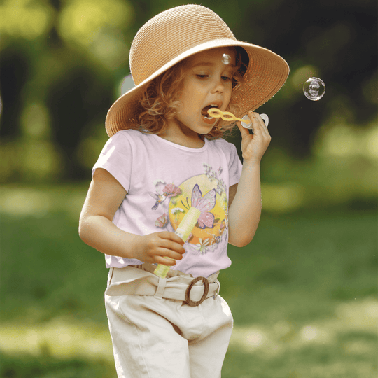 Toddler T-shirt - Cute and Whimsical Butterfly Kids clothes Printify