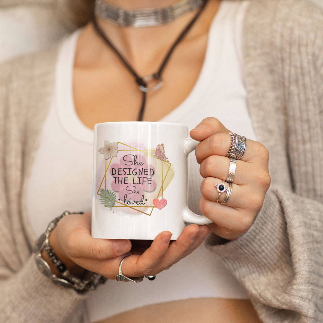 Empowering and Inspirational Ceramic Mug Mug Printify