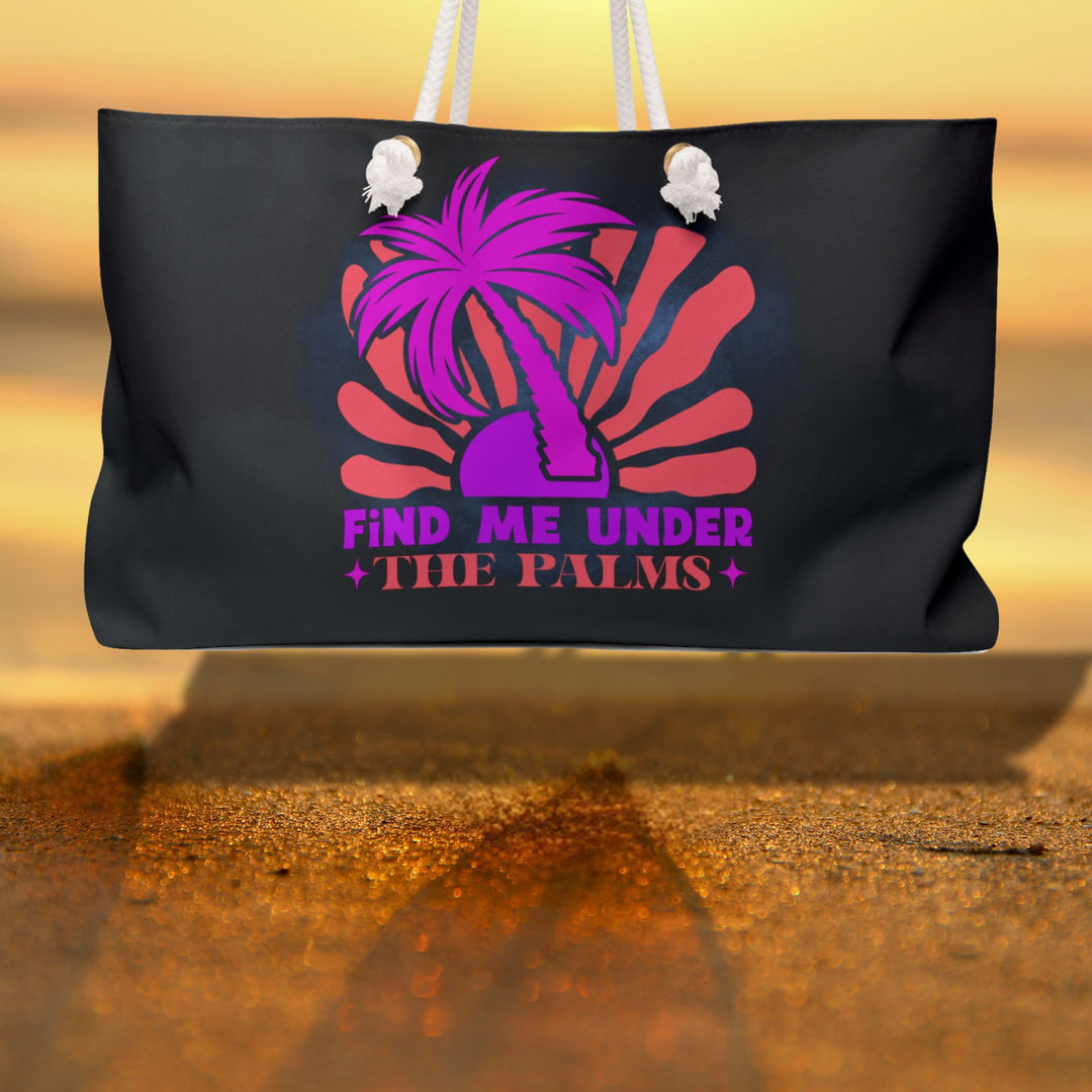 Tote Bag - Playful and Summery Beach Essentials Bags Printify 24" × 13"