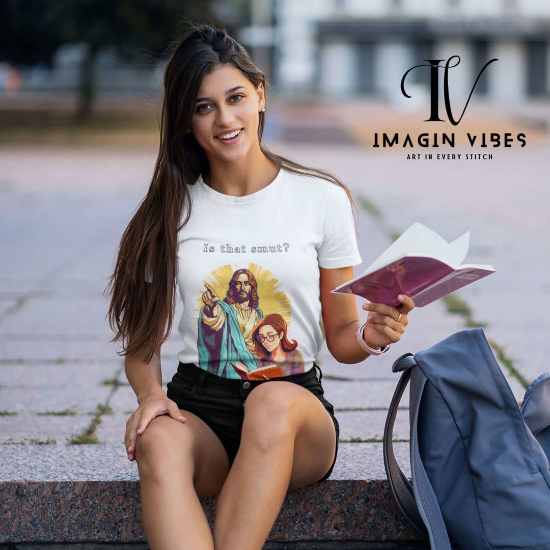 Funny Jesus Smut Unisex Tee T-Shirt Printify