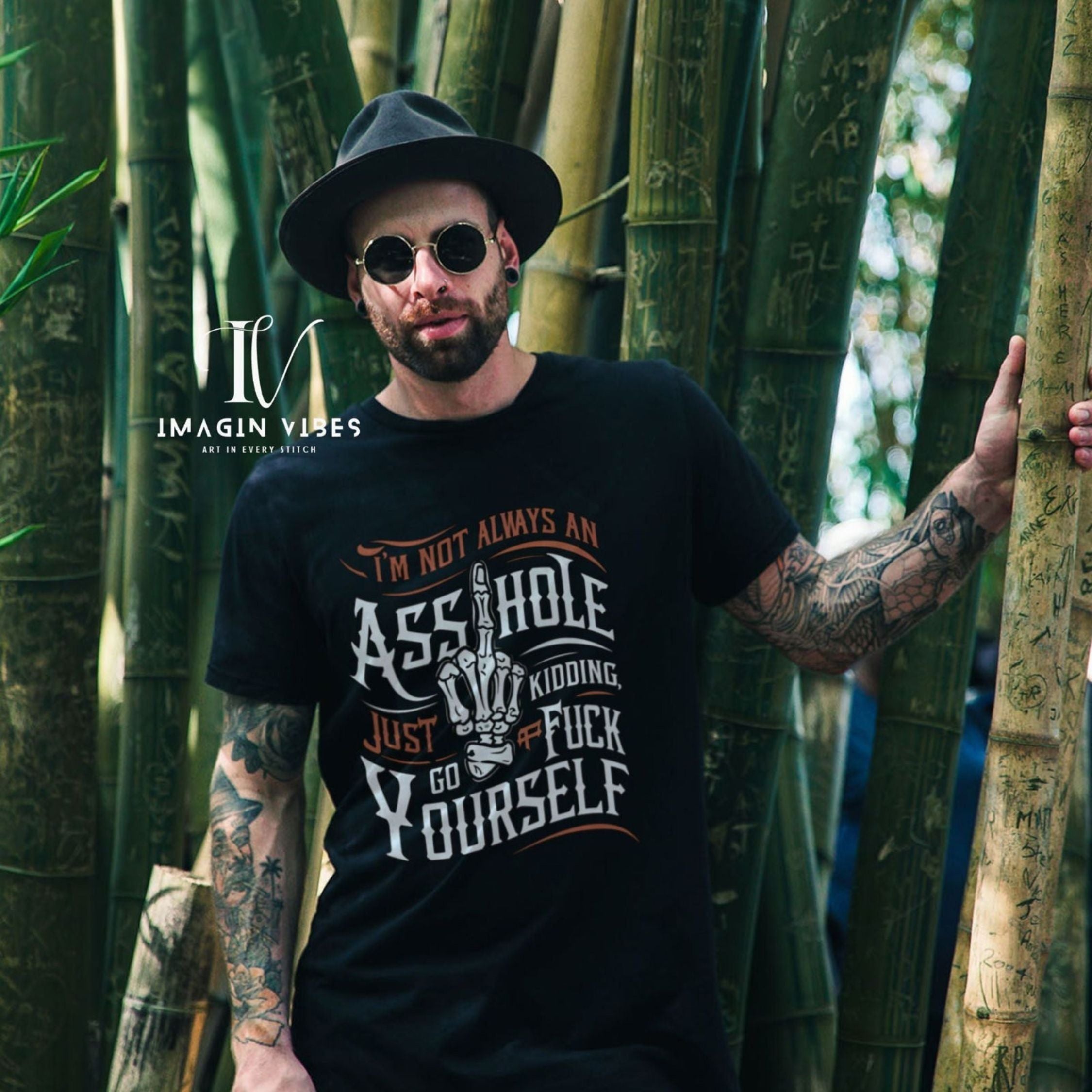 Provocative Tee with Aggressive Humor T-Shirt Printify