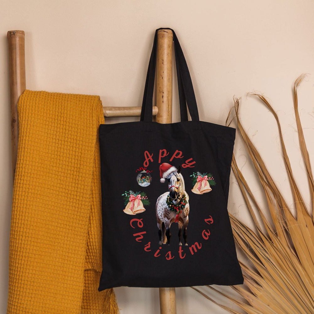 Festive Appy Christmas Tote Bag Bags Printify