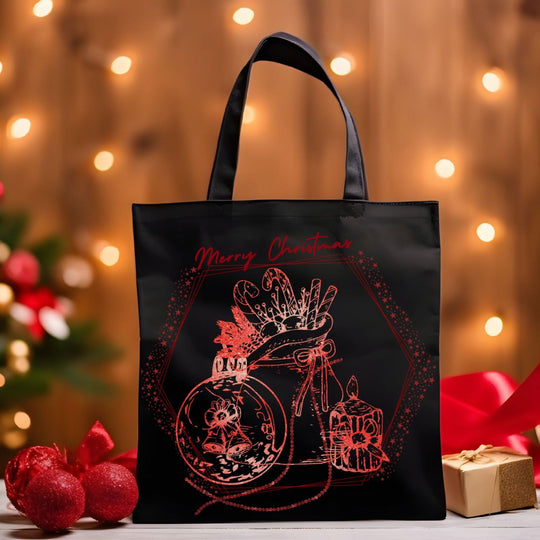 Vintage Sack Christmas Tote Accessories Printify