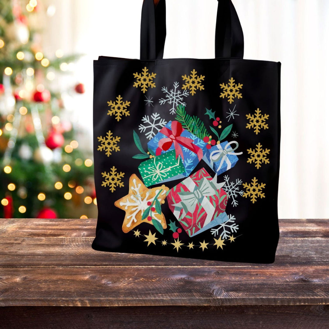 Christmas Gift Canvas Tote Bag Accessories Printify