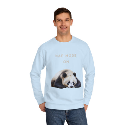 Lazy Panda Nap Mode Sweatshirt | Embrace Cozy Relaxation | Panda Lover Gifts Sweatshirt   