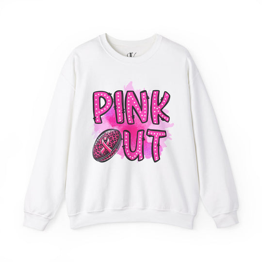 Pink Out Tackle Breast Cancer Football Sweatshirt