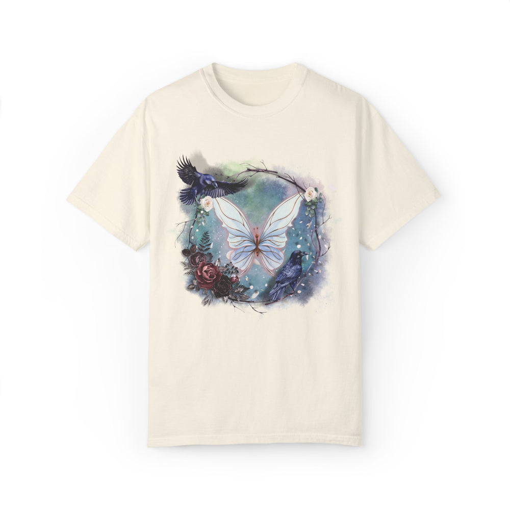 Butterfly Dreamy T-shirt T-Shirt Printify Ivory M