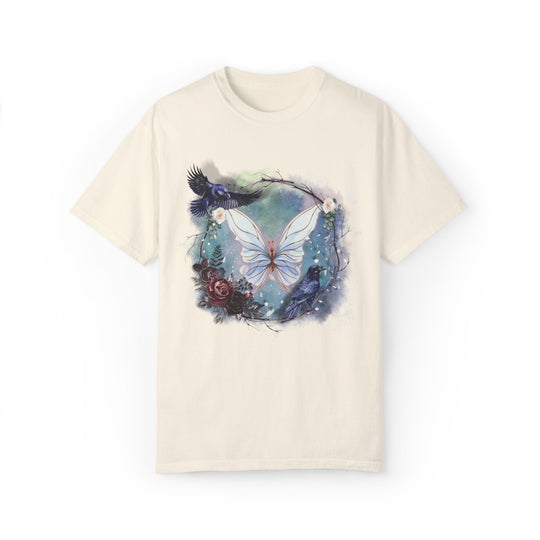 Butterfly Dreamy T-shirt T-Shirt Printify Ivory M