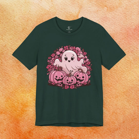 Cute Pink Ghost Halloween T-Shirt