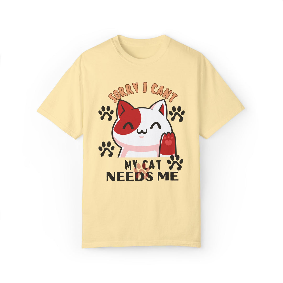 Cat Lover T-shirt - Playful & Cute T-Shirt Printify Banana S