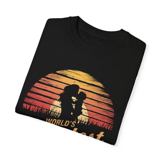 Motherhood Sunset Silhouette T-shirt T-Shirt Printify