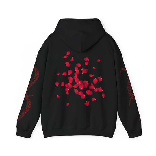 Romantic Rose Hoodie Hoodie Printify