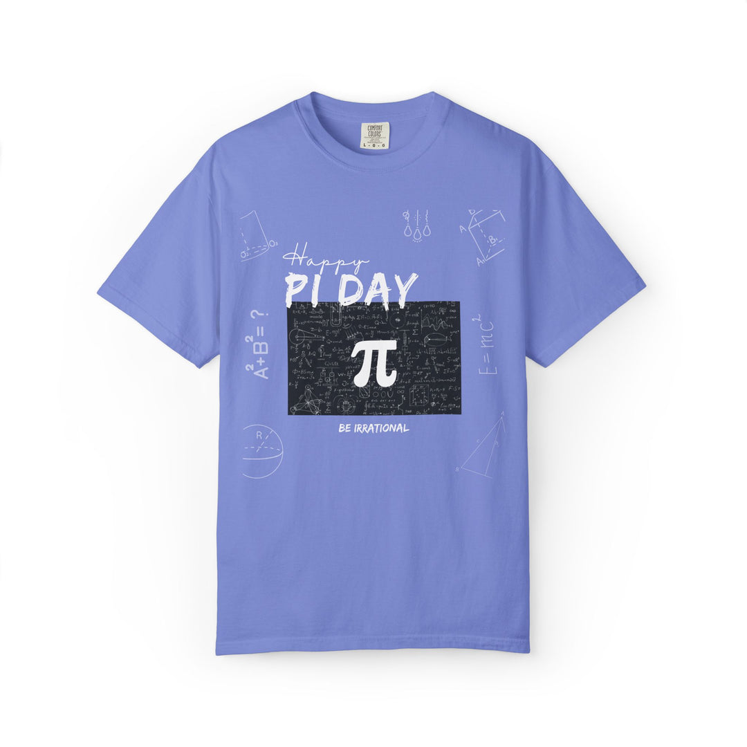 Pi Day Unisex T-shirt - Happy Pi Day Shirt T-Shirt Printify Flo Blue S