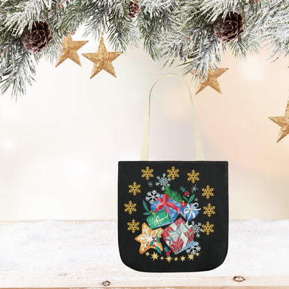Christmas Tote Bag | Holiday Tote for Festive Fashion and Seasonal Shopping Accessories   