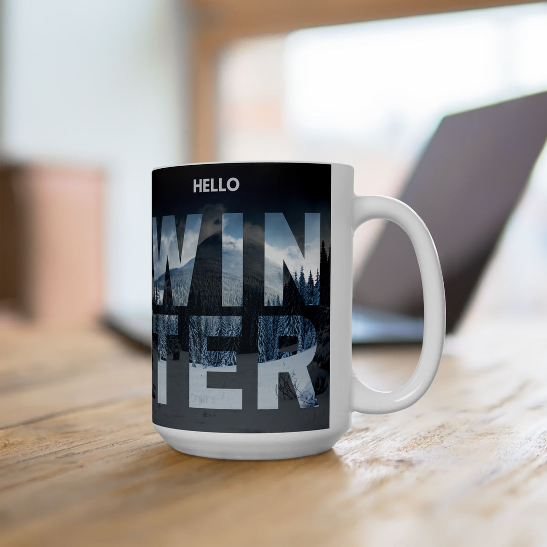 Hello Winter Ceramic Mug
