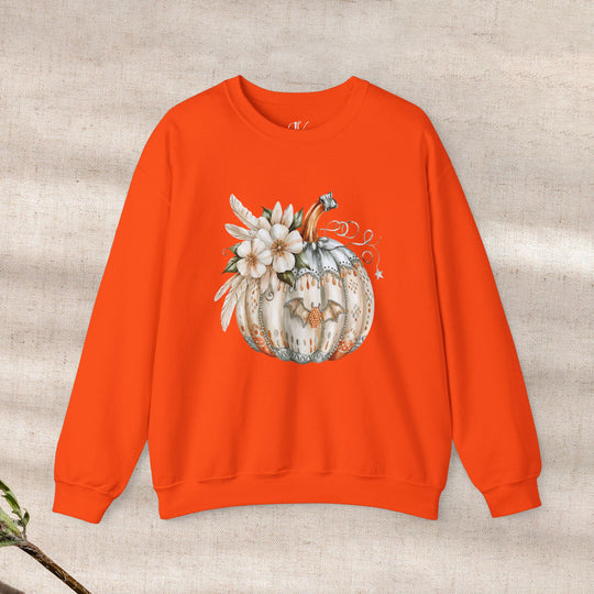 Boho Pumpkin Halloween Sweatshirt