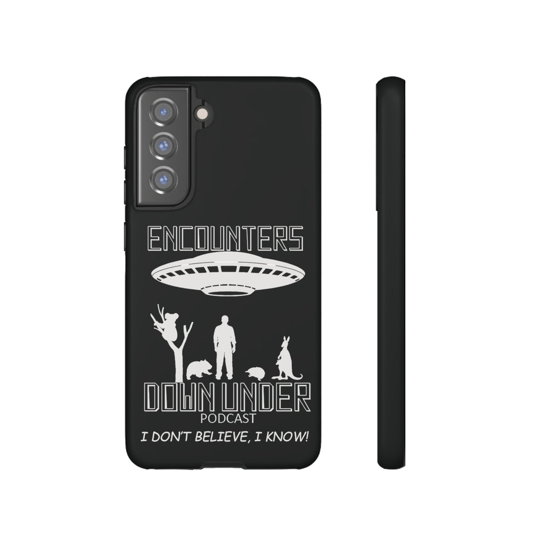 Encounters Down Under Podcast Tough Cases - Protect Your Tech Phone Case Samsung Galaxy S21 FE Matte 