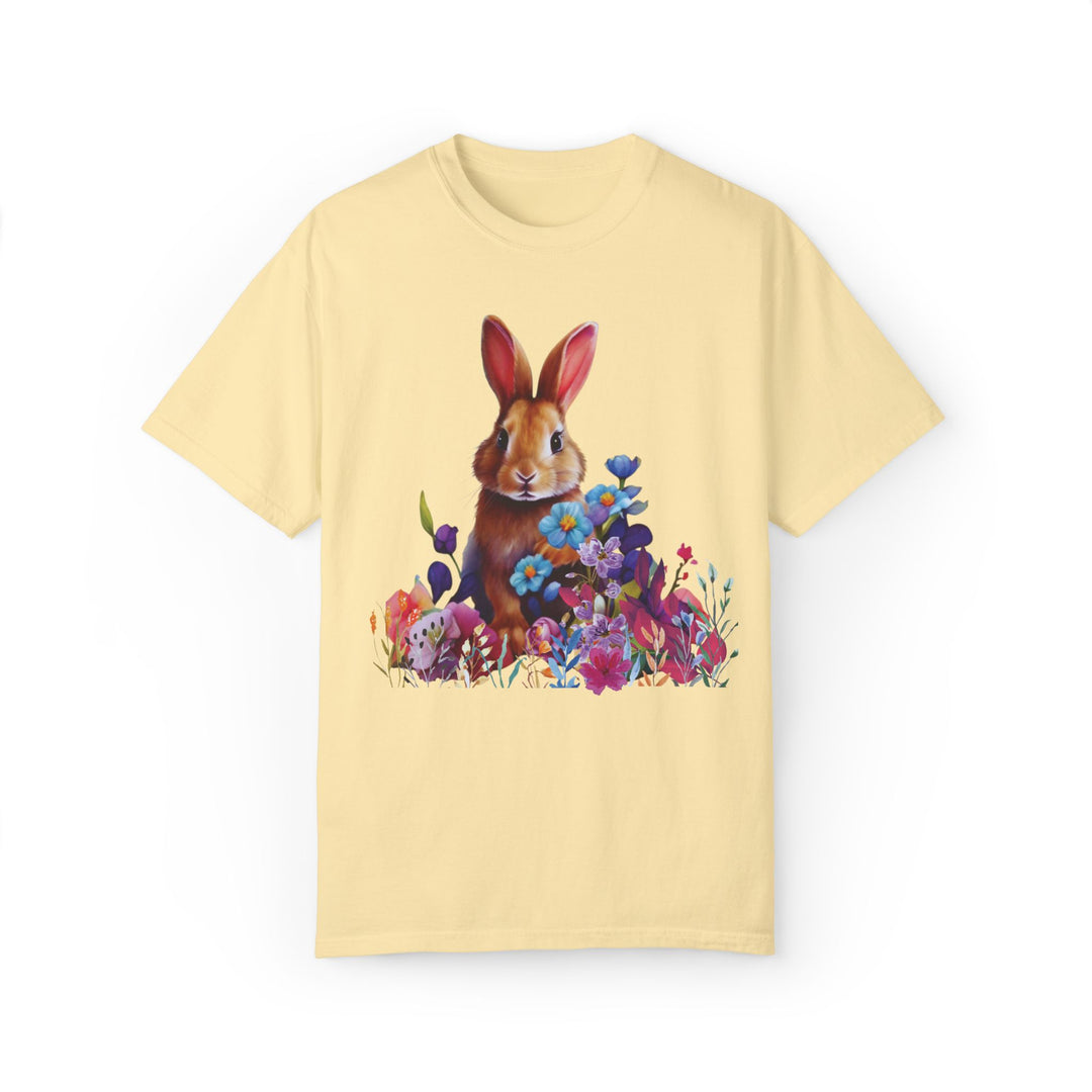 Bunny Springtime T-Shirt T-Shirt Printify Banana S