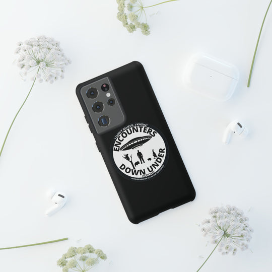 Encounters Down Under Podcast Tough Cases - Protect Your Tech with Podcast Swag Phone Case   