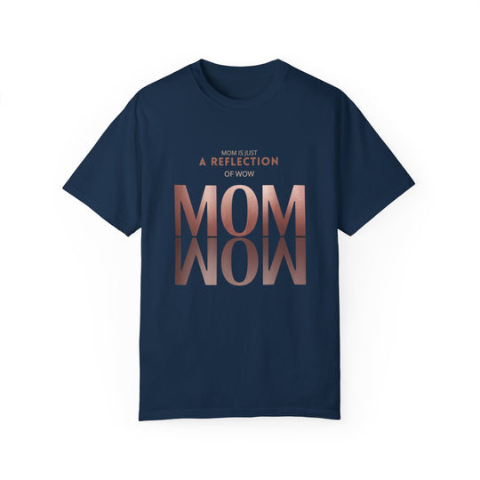 MOM Reflection T-shirt T-Shirt Printify True Navy S