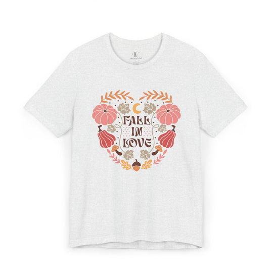 Fall in Love: Autumn Boho T-Shirt