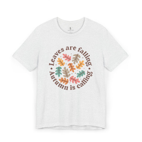 Leaves Are Falling: Autumn Boho T-Shirt