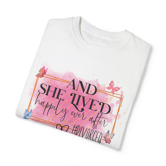 Empowering Divorcee T-shirt T-Shirt Printify