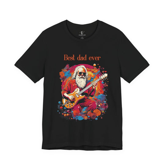 Guitar Dad Tee - Unisex Jersey Short Sleeve T-Shirt Printify